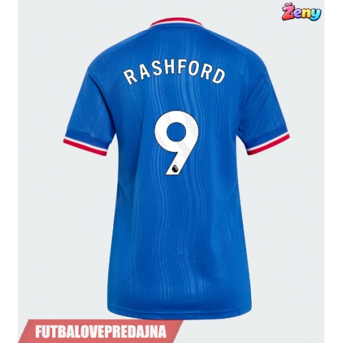 Lacne Ženy Futbalové dres Manchester United Marcus Rashford #9 2026-27 Krátky Rukáv - Preč